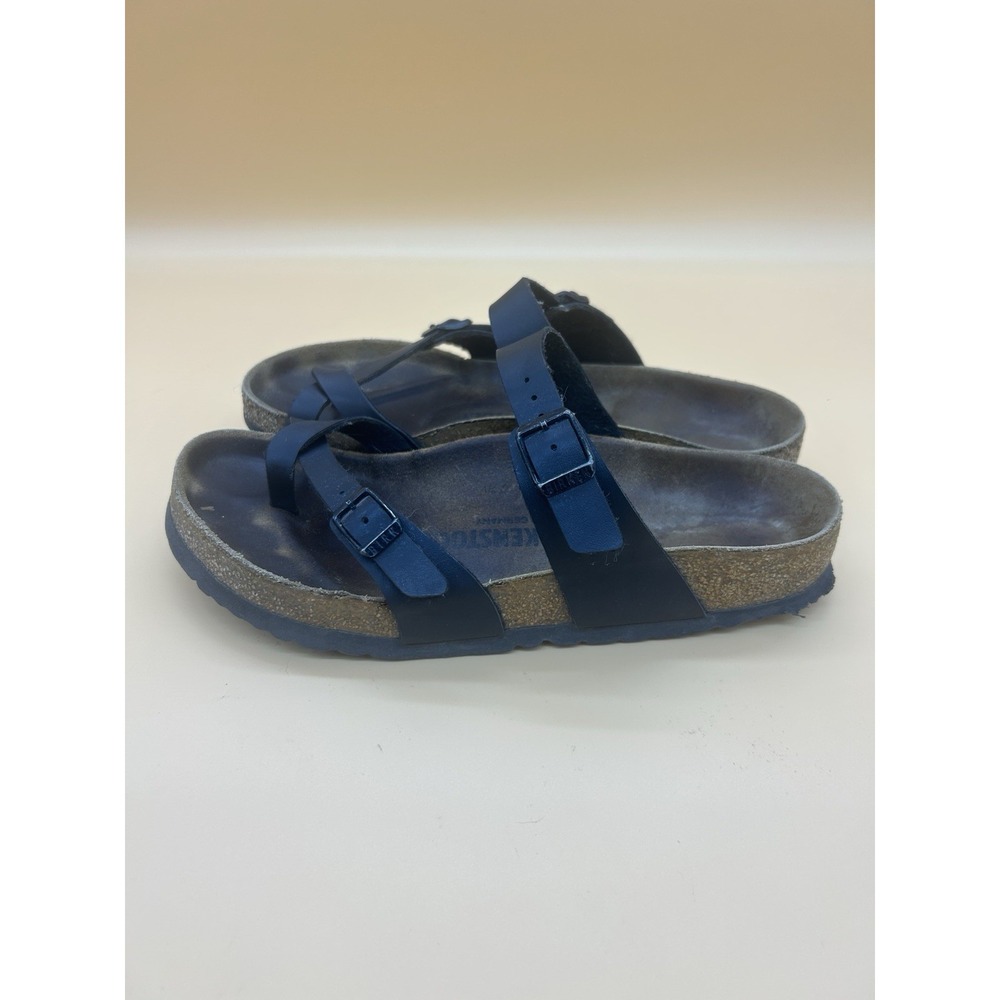 Birkenstock Shoes Womens Size 8 Black Mayari Sandals EU 39 Made in Germany - Picture 4 of 9